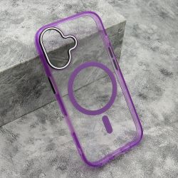 Futrola COLOR RING MagSafe za iPhone 17 ljubicasta (MS).