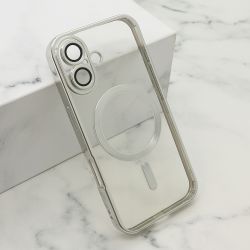 Futrola CAMERA PROTECT MagSafe za iPhone 16 (6.1) srebrna (MS).