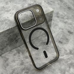 Futrola COLOR RING MagSafe za iPhone 17 Pro crna (MS).