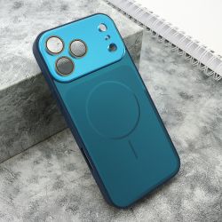 Futrola COLOR METAL MagSafe II za iPhone 17 Pro Max (6.9) plava (MS).