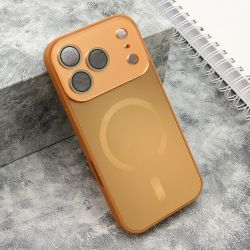Futrola COLOR METAL Magsafe za iPhone 17 Pro narandzasta (MS).