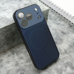 Futrola COLOR METAL MagSafe II za iPhone 17 Pro tamno plava (MS).