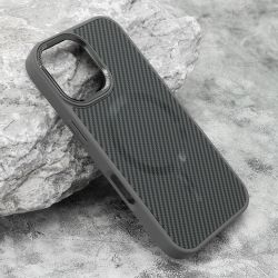 Futrola CARBON MagSafe za iphone 16 (6.1) siva (big camera) (MS).