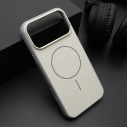 Futrola CHROME MagSafe za iPhone 17 Pro Max (6.9) bela (MS).