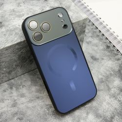 Futrola COLOR METAL Magsafe za iPhone 17 Pro Max (6.9) crna (MS).