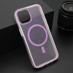 Futrola CRYSTAL MagSafe za iPhone 13 (6.1) ljubicasta (MS).