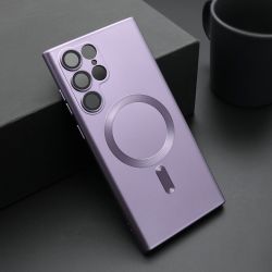 Futrola ELEGANT MAGSAFE za Samsung Galaxy S22 Ultra 5G ljubicasta (MS).