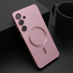 Futrola ELEGANT MAGSAFE za Samsung S936 Galaxy S25 Plus 5G roze (MS).