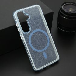 Futrola CRYSTAL MagSafe za Samsung S921 Galaxy S24 5G plava (MS).