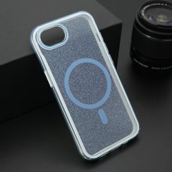 Futrola CRYSTAL MagSafe za iPhone 16e plava (MS).