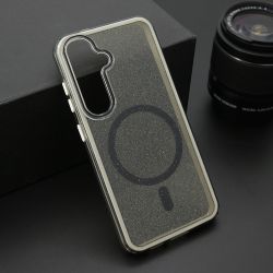 Futrola CRYSTAL MagSafe za Samsung S921 Galaxy S24 5G crna (MS).