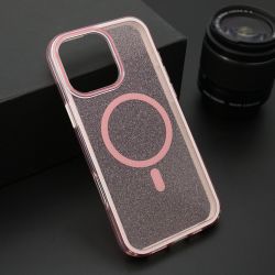 Futrola CRYSTAL MagSafe za iPhone 16 Pro Max (6.9) roze (MS).