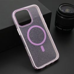 Futrola CRYSTAL MagSafe za iPhone 16 Pro Max (6.9) ljubicasta (MS).