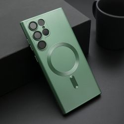 Futrola ELEGANT MAGSAFE za Samsung Galaxy S22 Ultra 5G zelena (MS).