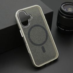 Futrola CRYSTAL MagSafe za iPhone 16 (6.1) crna (MS).