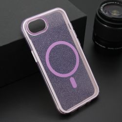 Futrola CRYSTAL MagSafe za iPhone 16e ljubicasta (MS).