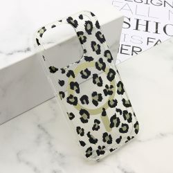 Futrola LEOPARD MagSafe za iPhone 15 Pro (6.1) crna (MS).