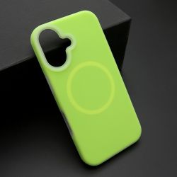 Futrola PASTEL COLOR MagSafe za iphone 16 (6.1) zelena (MS).