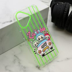 Futrola print PARTY za iPhone 16 (6.1) zelena LBB004 (MS).