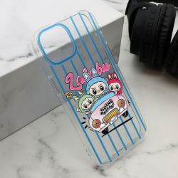 Futrola print PARTY za iPhone 15 plava LBB004 (MS).