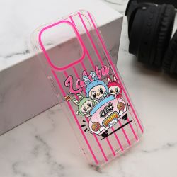 Futrola print PARTY za iPhone 15 Pro (6.1) pink LBB004 (MS).