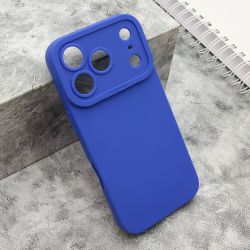 Silikonska futrola Pro Camera za iPhone 17 Pro tamno plava (MS).