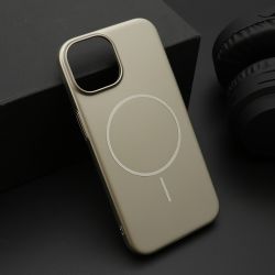 Futrola PURE mat MagSafe za iPhone 15 zlatna (MS).