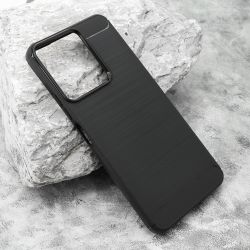 Silikonska futrola BRUSHED za Xiaomi Redmi 13C/Poco C65 pro crna (MS).