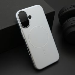 Futrola PURE mat MagSafe za iPhone 17 srebrna (MS).