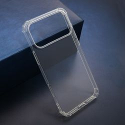 Silikonska futrola CRASHPROOF za iPhone 17 Pro Max (6.9) providna (MS).