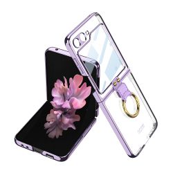 Futrola RING LINES za Samsung F741B/F761B Galaxy Z Flip 6 5G/Z Flip 7 FE 5G ljubicasta (GKK case) (MS).