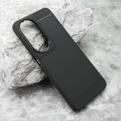 Silikonska futrola BRUSHED za Huawei Honor X7b crna (MS).