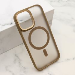 Futrola SILKY MagSafe II za iPhone 17 zlatna (MS).