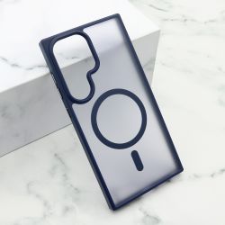 Futrola SILKY MAGSAFE mat za Samsung S928 Galaxy S24 Ultra 5G plava (MS).