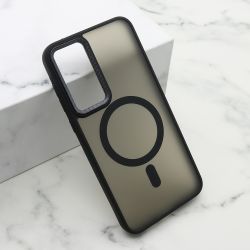 Futrola SILKY MAGSAFE II za Samsung A556 Galaxy A55 5G crna (MS).