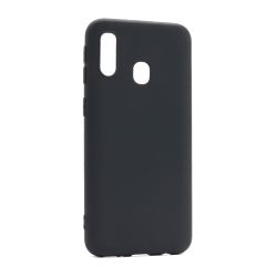 Futrola ultra tanki KOLOR za Samsung A405F Galaxy A40 crna (MS).