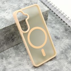 Futrola SILKY MAGSAFE mat za Samsung S921 Galaxy S24 5G roze (MS).