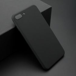 Futrola ultra tanki KOLOR za Iphone 7 Plus/8 Plus crna (MS).