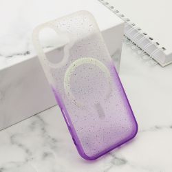 Futrola Starlight MagSafe za iPhone 16 (6.1) ljubicasta (MS).