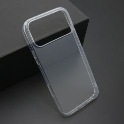 Futrola ultra tanki PROTECT silikon za iPhone 17 Pro Max (6.9) providna (bela) (MS).