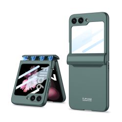 Futrola SMOOTH LINE za Samsung F741B/F761B Galaxy Z Flip 6 5G/Z Flip 7 FE 5G tamno zelena (GKK case) (MS).