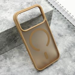Futrola SILKY MagSafe mat za iPhone 17 Pro zlatna (MS).