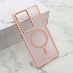 Futrola SILKY MAGSAFE II za Samsung Galaxy S23 Ultra roze (MS).