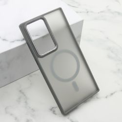 Futrola SILKY MAGSAFE II za Samsung Galaxy S23 Ultra siva (MS).