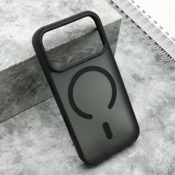 Futrola SILKY MagSafe mat za iPhone 17 Pro crna (MS).