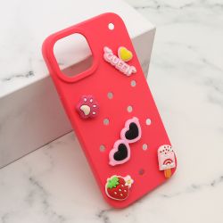 Futrola TOY za iPhone 15 pink (MS).