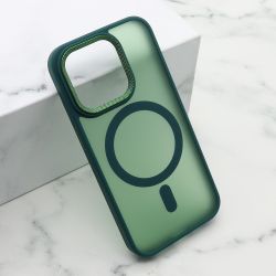 Futrola SILKY MAGSAFE II za iPhone 15 Pro (6.1) zelena (MS).