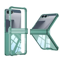 Futrola Transparent COLOR LINE za Samsung F751B Galaxy Z Flip 7 5G zelena (GKK case) (MS).