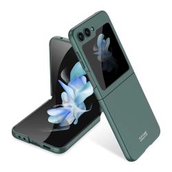Futrola SMOOTH za Samsung F741B/F761B Galaxy Z Flip 6 5G/Z Flip 7 FE 5G tamno zelena (GKK case) (MS).