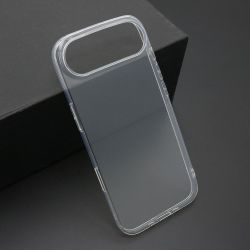 Futrola ultra tanki PROTECT silikon za iPhone 17 Air providna (bela) (MS).